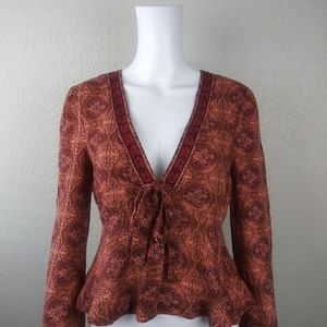 Free People Time of Your Life Blouse